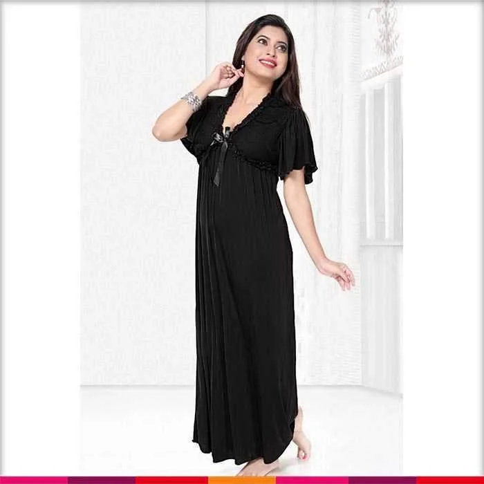 Flourish Nightwear Black - FL-0040