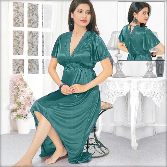 Green - FL-515 - Flourish Nightwear