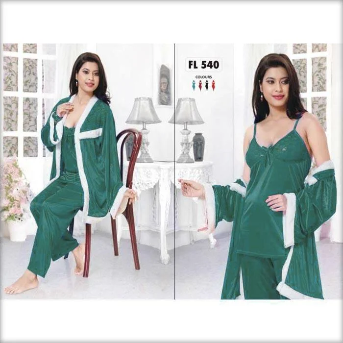 Green - FL-540 - Flourish Nightwear