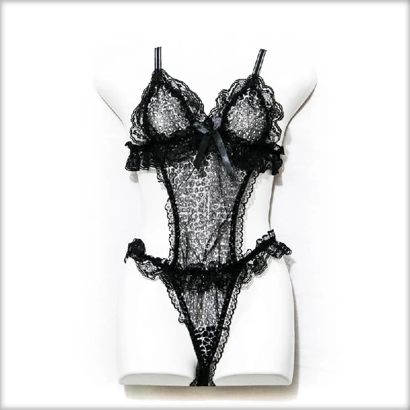 Honeymoon Lingerie Set - Black