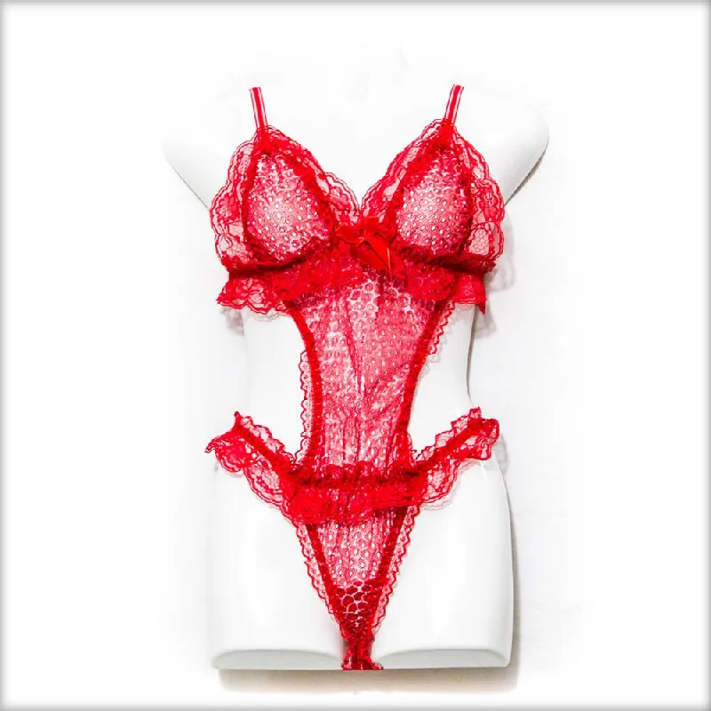 Honeymoon Lingerie Set - Red