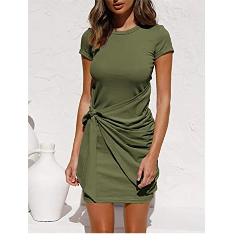 My Honey Tie Dress - Emerald