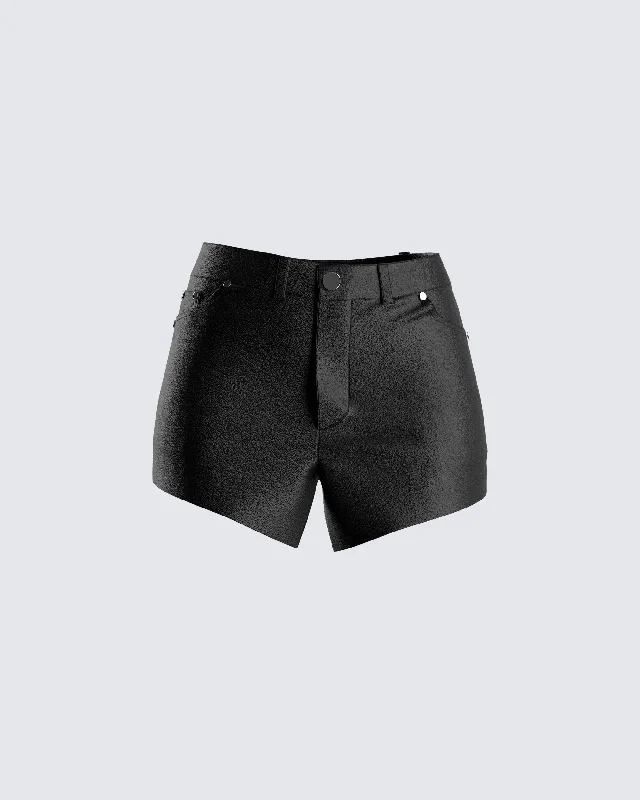 Rhett Black Mini Skirt