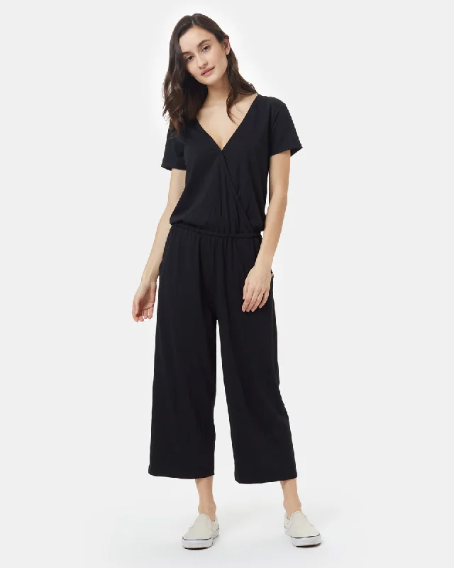 Blakely Shortsleeve Knit Jumpsuit