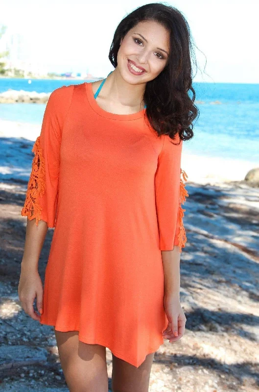 Asymmetrical Summer Tunic Tops - Women Loose Flowy Beach Tunic Tops