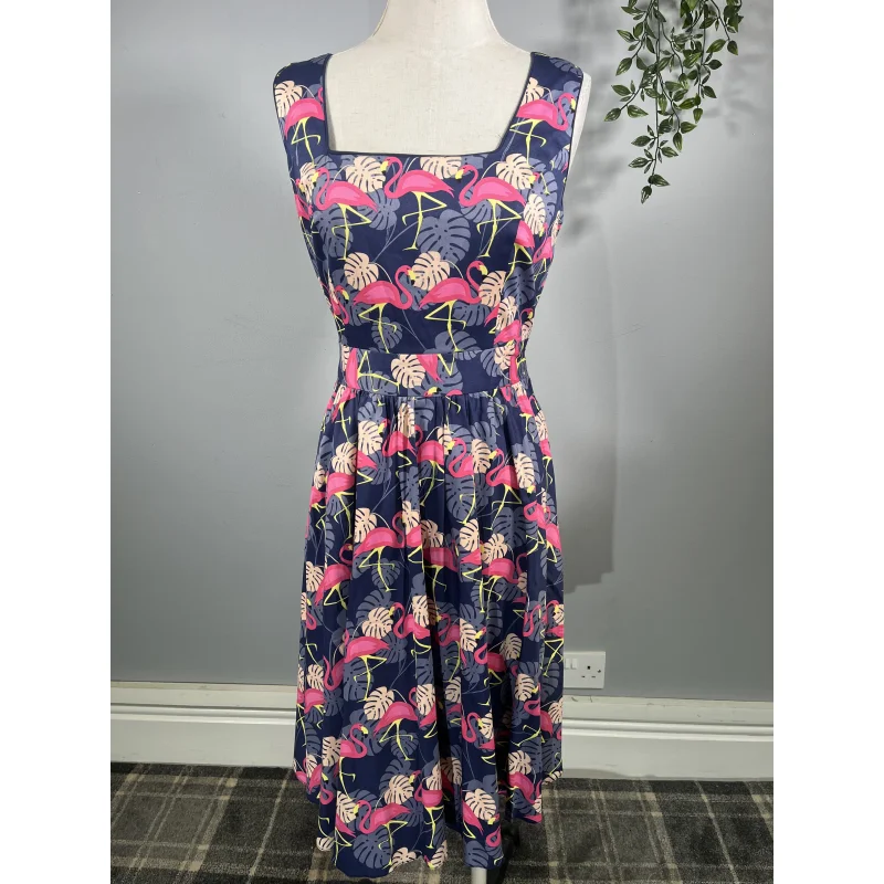 Eliza Dress - Pretty Flamingo (12)