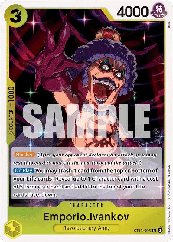 Emporio.Ivankov [Ultra Deck: The Three Brothers]