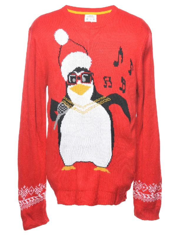 Festive Christmas Jumper - XL