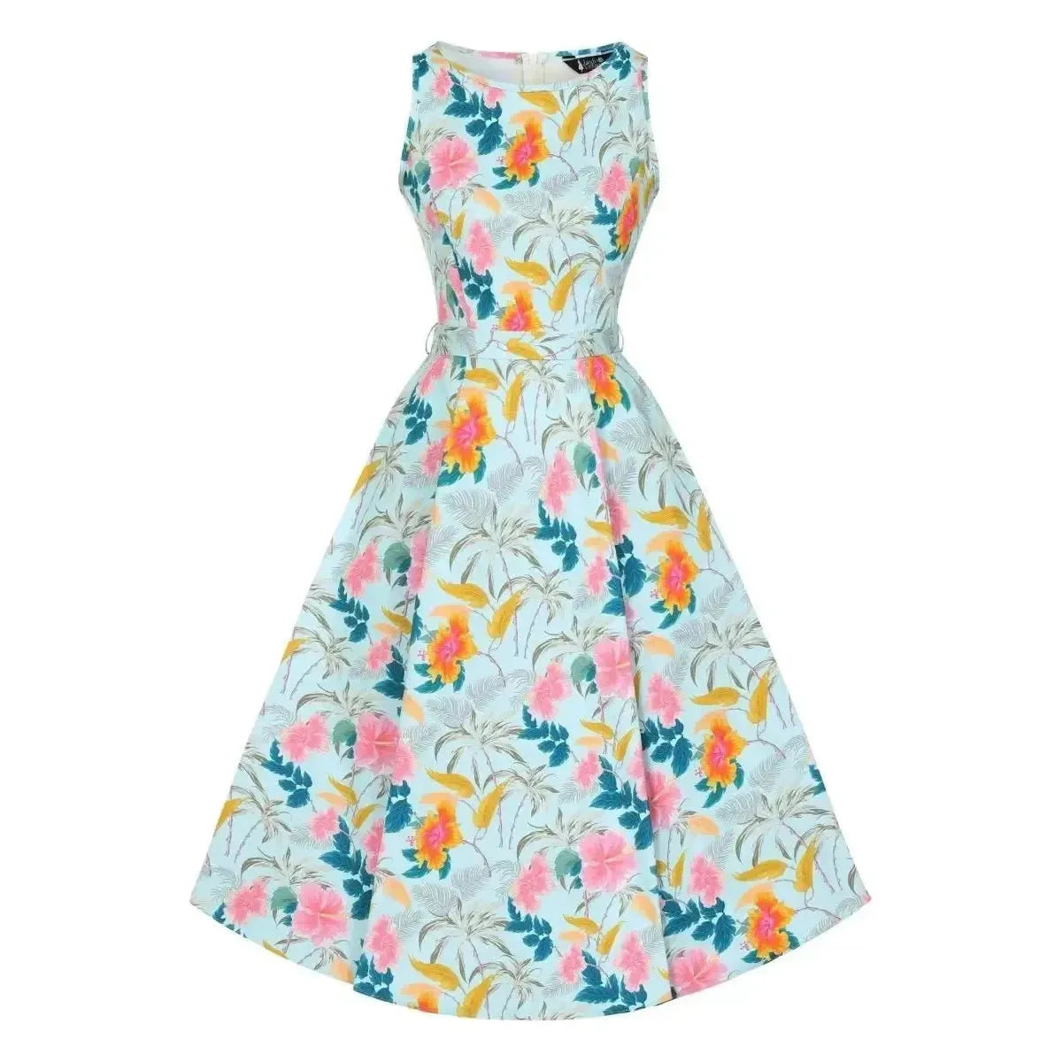 Hepburn Dress - Tropical Holiday