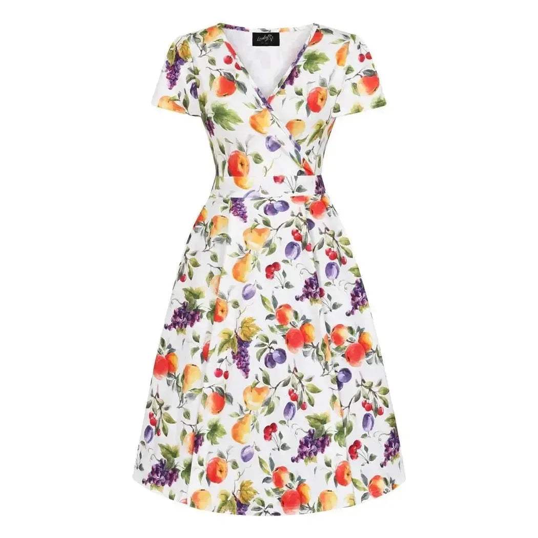 Lyra Dress - Summer Fruits