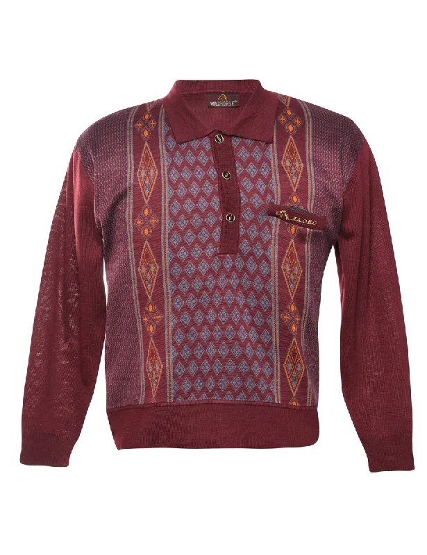 Maroon Jumper - M