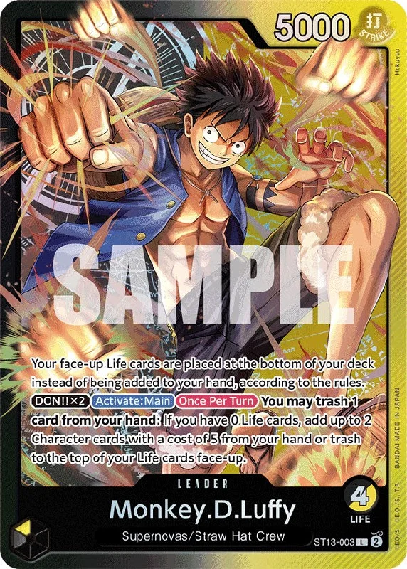 Monkey.D.Luffy [Ultra Deck: The Three Brothers]