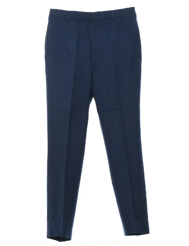 Navy ClassicTrousers - W33 L31