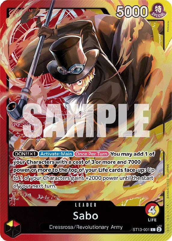 Sabo [Ultra Deck: The Three Brothers]