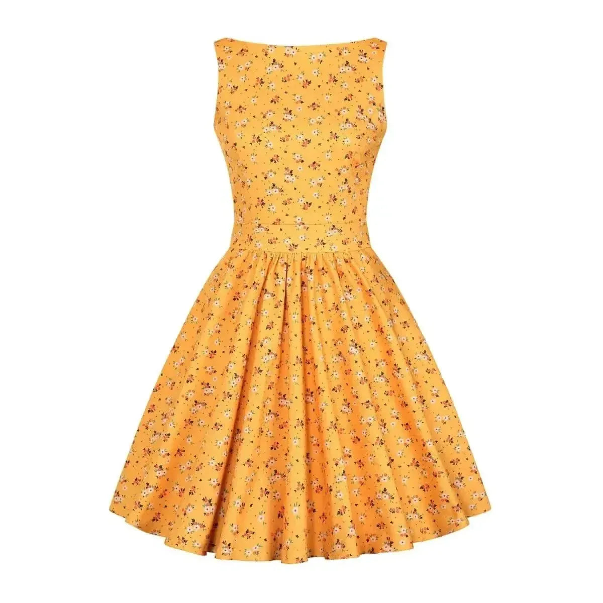 Tea Dress - Ditsy Yellow