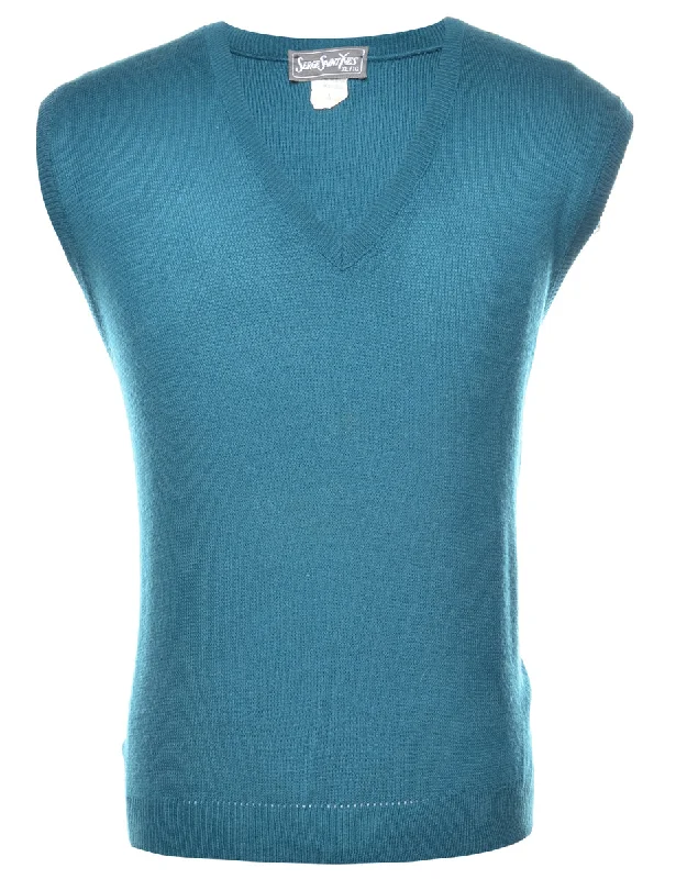 Teal Vest - XL