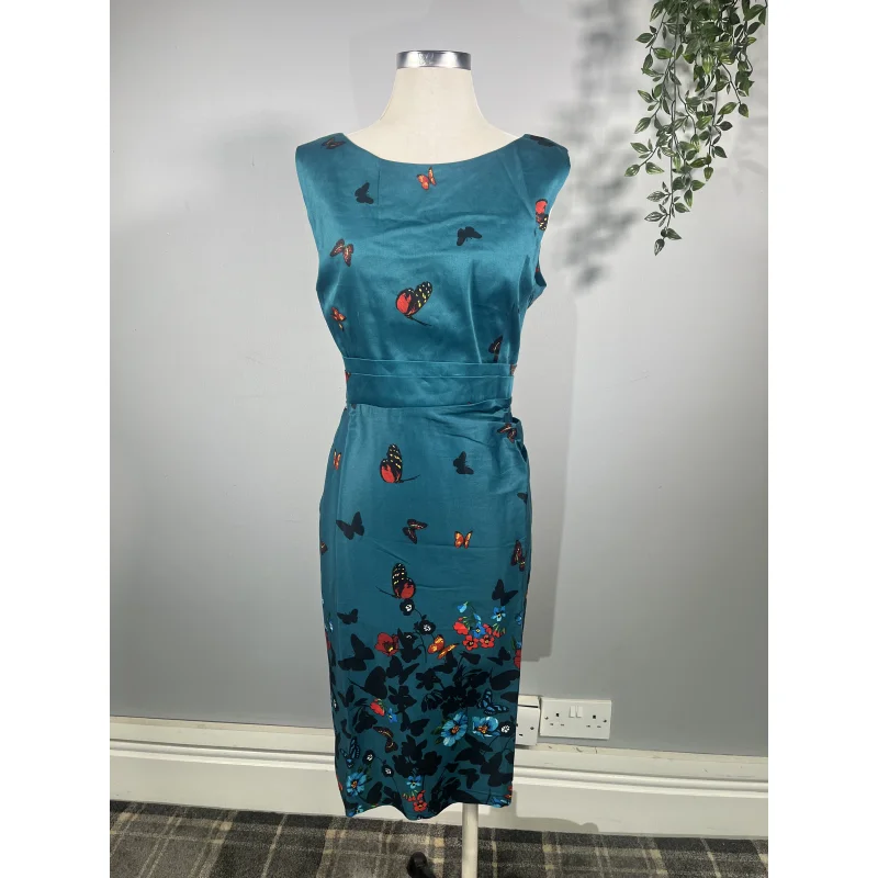 Venus Dress - Teal Butterfly (16)