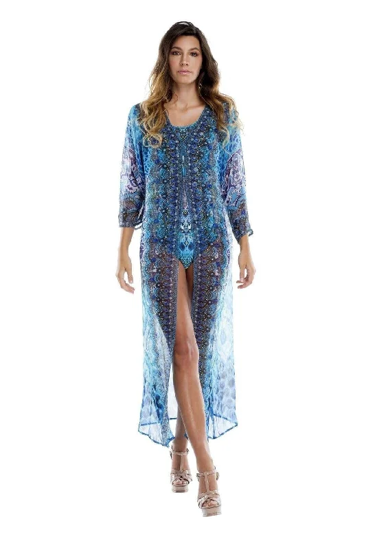 Women's Designer Swimwear Kimono Capes Cardigan Cover Ups | Coordinated Swim available