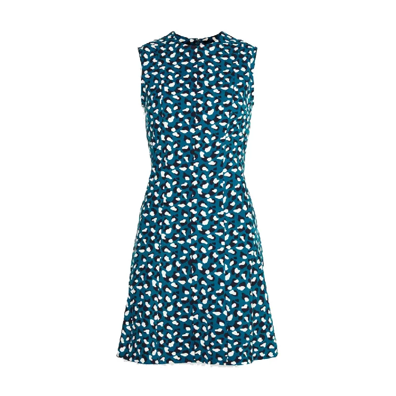 J. Lindeberg Jasmin Printed Blue Womens Golf Dress