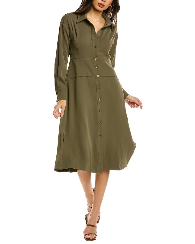 Gracia Midi Shirtdress